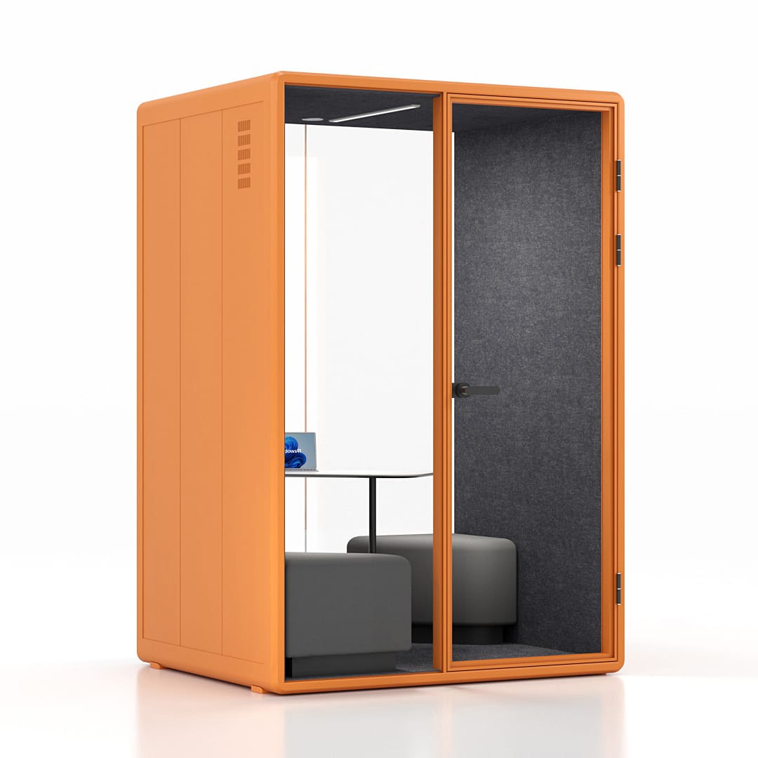 Synergy Soundproof 2 Person Eco Pod/Booth