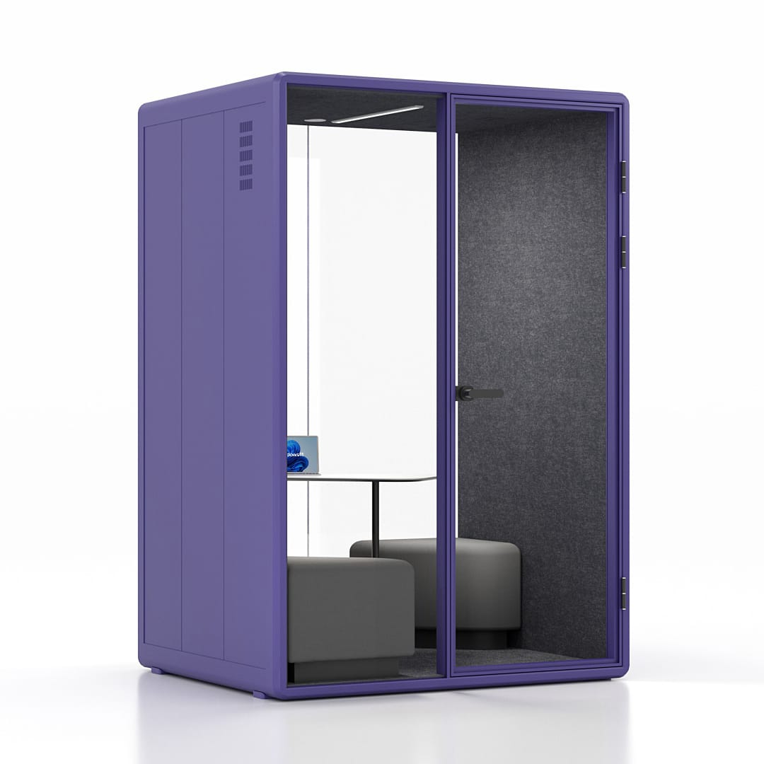 Synergy Soundproof 2 Person Eco Pod/Booth