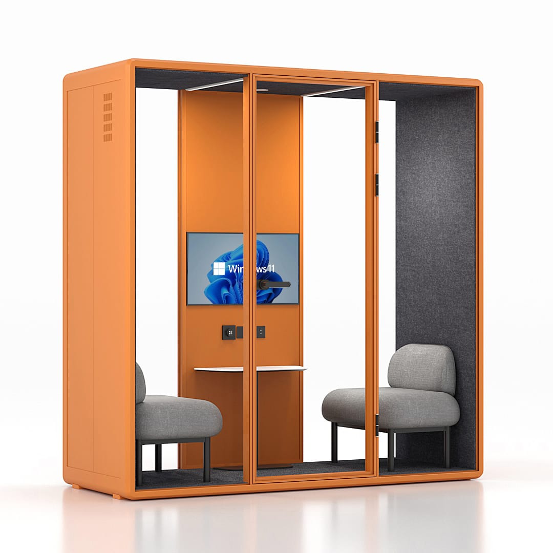 Synergy Soundproof 2 Person Eco Pod/Booth