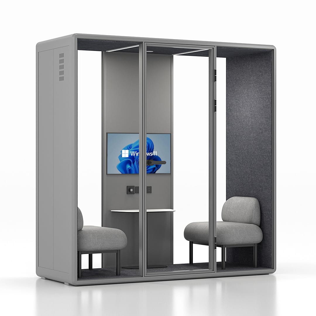 Synergy Soundproof 2 Person Eco Pod/Booth