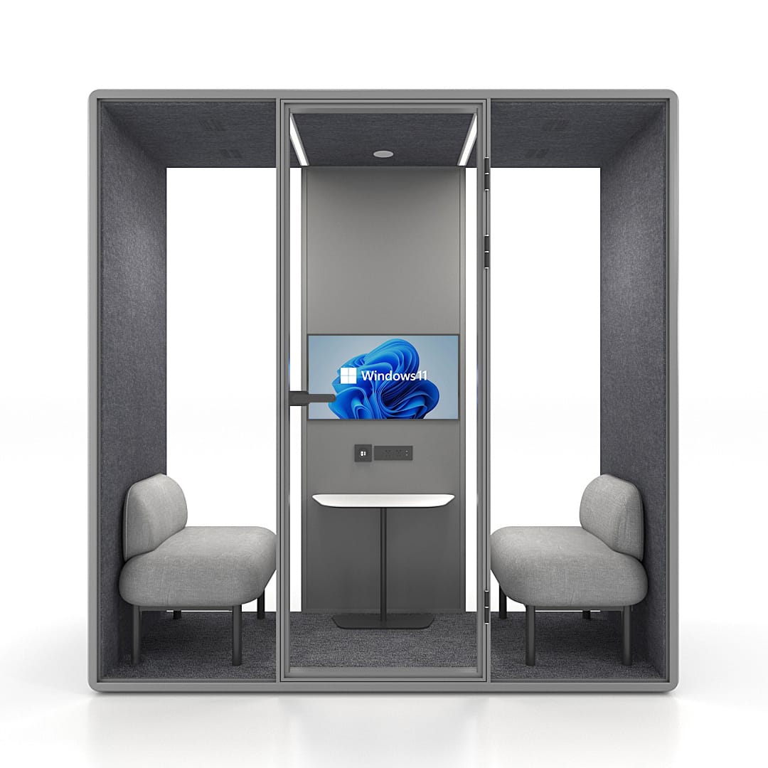 Synergy Soundproof 2 Person Eco Pod/Booth