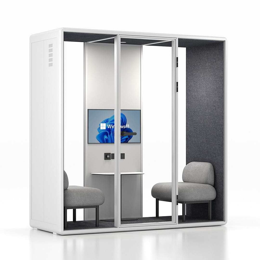 Synergy Soundproof 2 Person Eco Pod/Booth