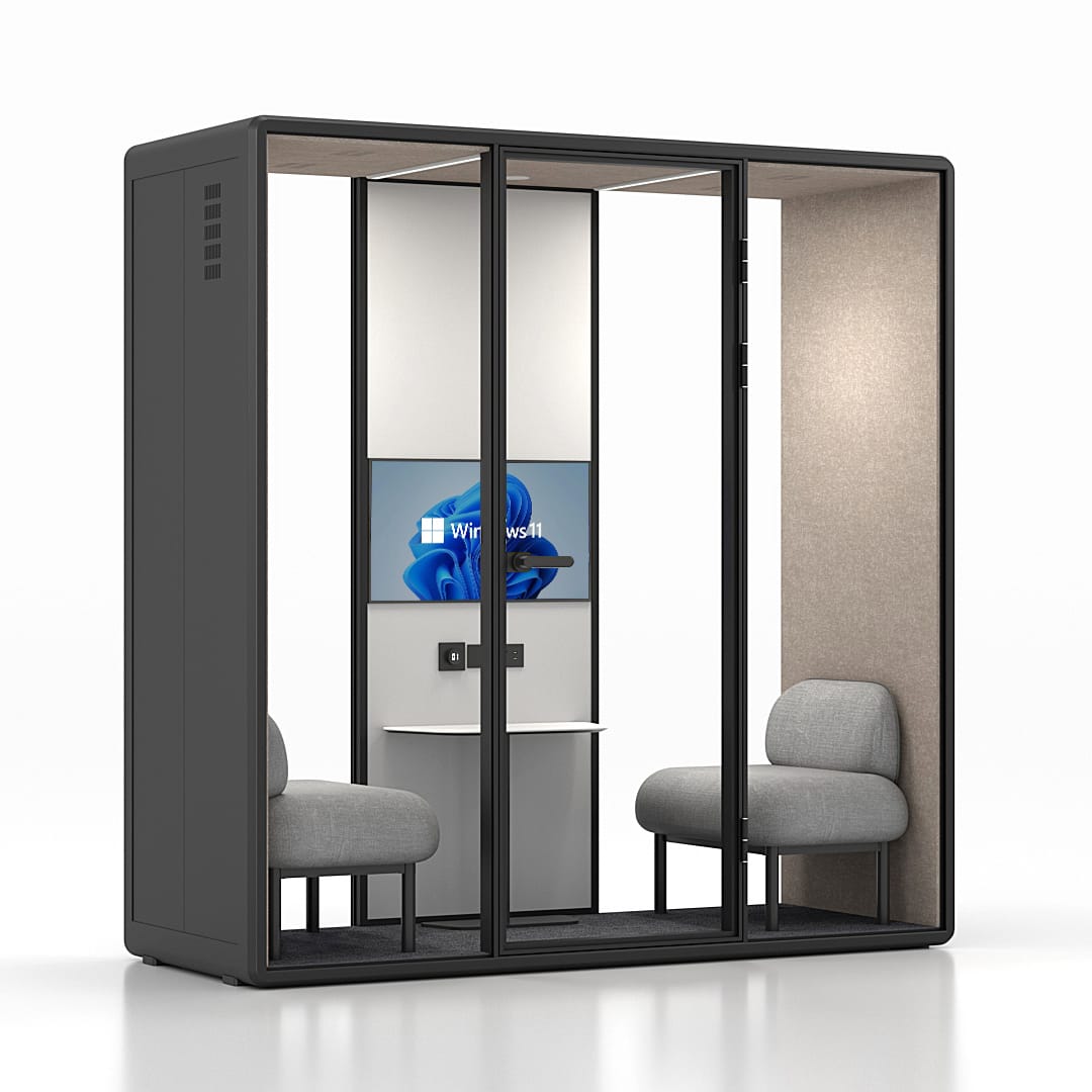 Synergy Soundproof 2 Person Eco Pod/Booth