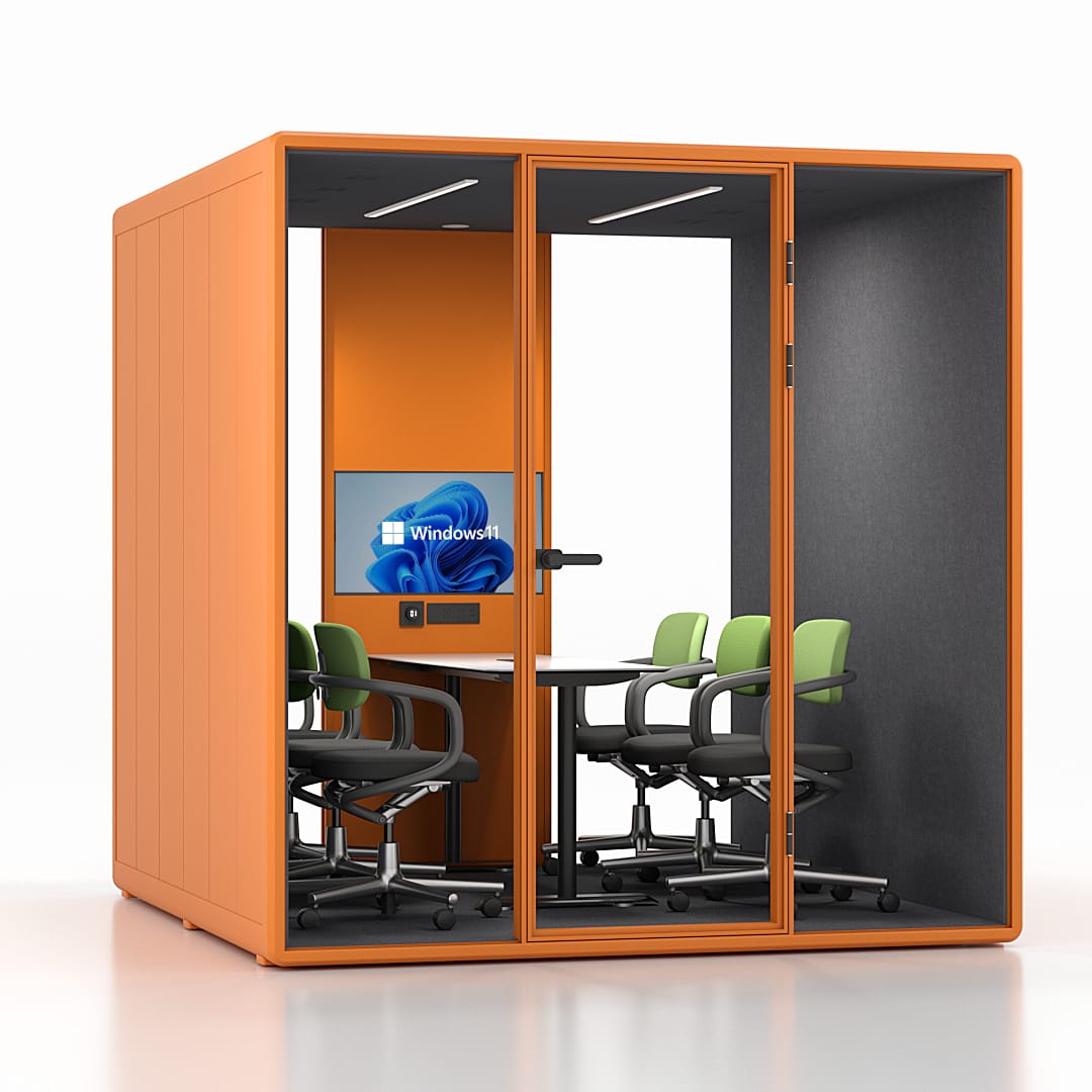 Synergy Soundproof 8+ Conference Eco Pod/Booth
