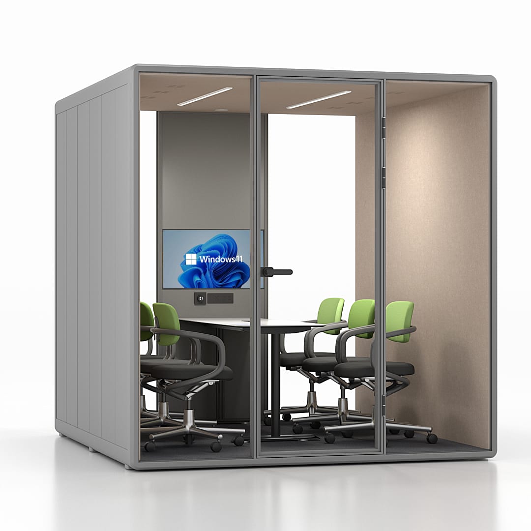 Synergy Soundproof 8+ Conference Eco Pod/Booth