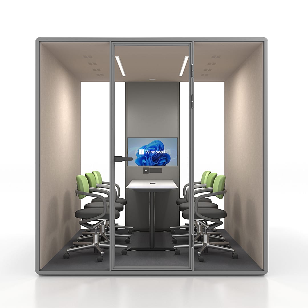 Synergy Soundproof 8+ Conference Eco Pod/Booth