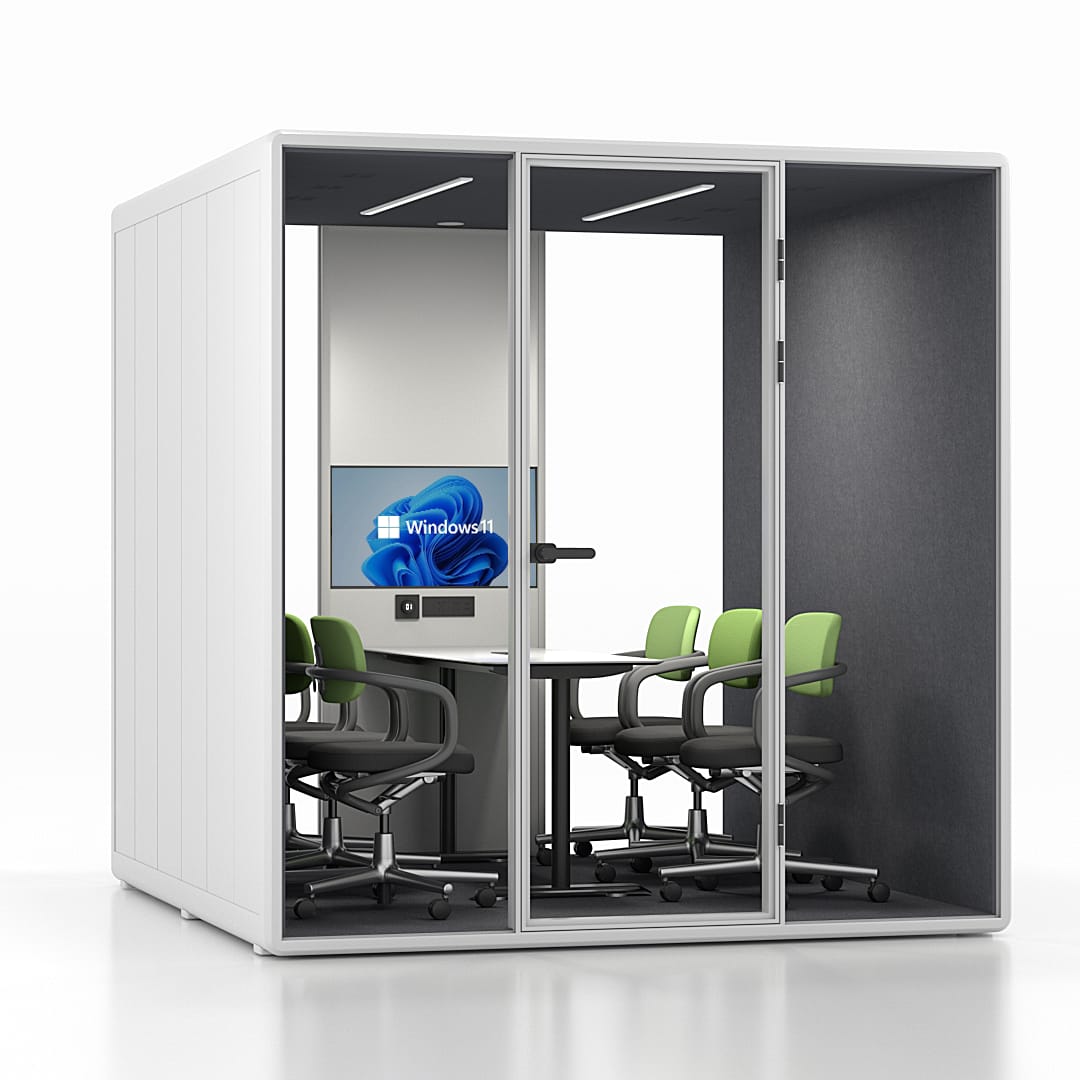Synergy Soundproof 8+ Conference Eco Pod/Booth