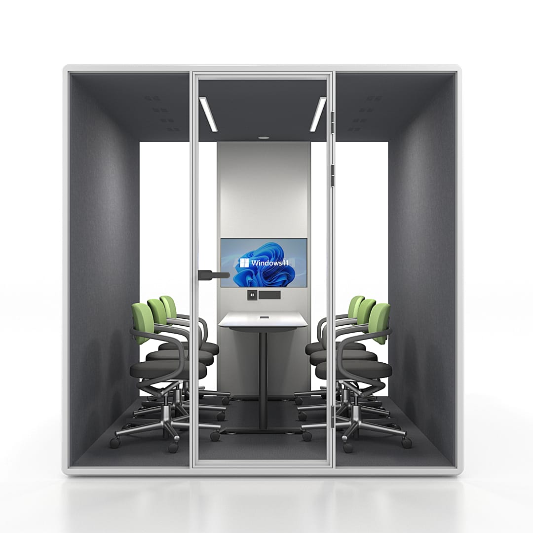 Synergy Soundproof 8+ Conference Eco Pod/Booth