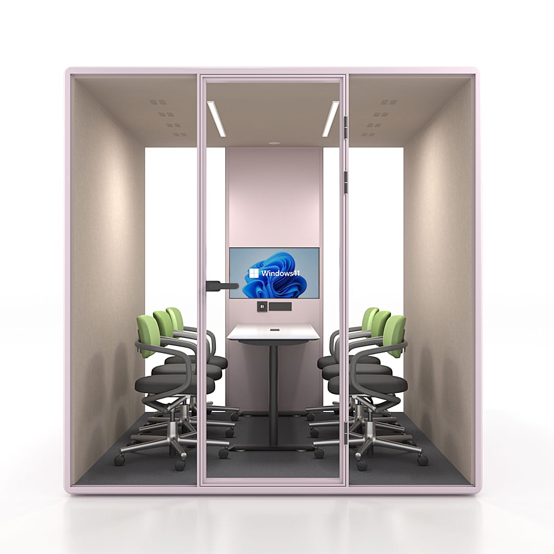 Synergy Soundproof 8+ Conference Eco Pod/Booth
