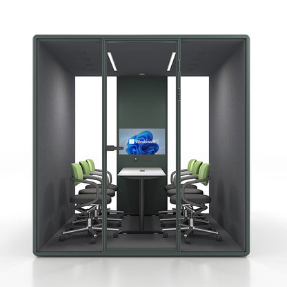 Synergy Soundproof 8+ Conference Eco Pod/Booth